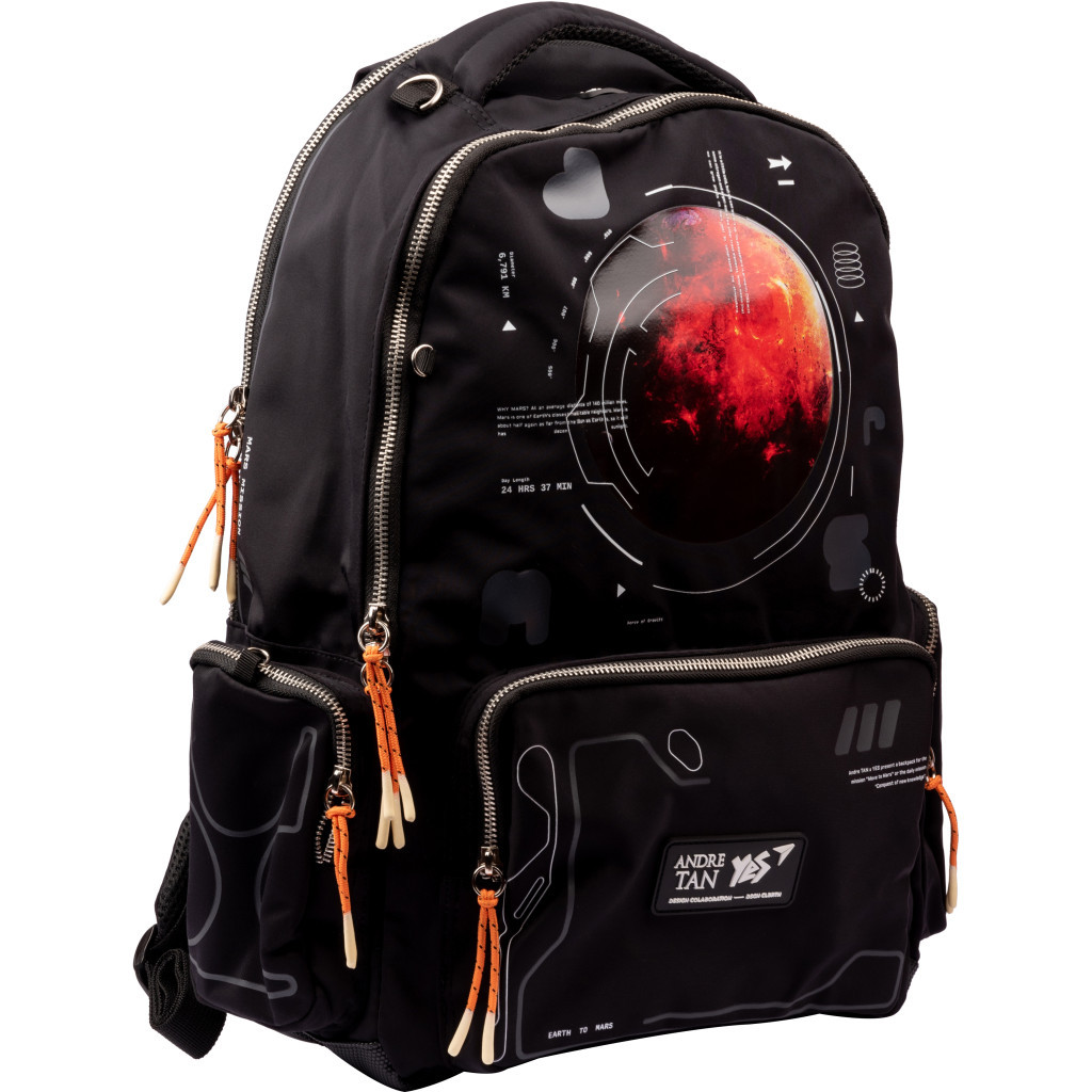 Рюкзак шкільний Yes T-131 by Andre Tan Space black (559051) - фото 1 Рюкзак шкільний Yes T-131 by Andre Tan Space black (559051) - фото 1