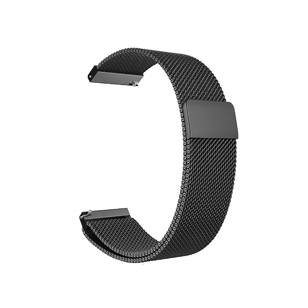 Ремінець до смарт-годинника BeCover Milanese Style для Samsung Galaxy (20mm)/Watch 5/ Watch 4.../Gear S2 Classic/Gear Sport Gray (707673) - фото 1