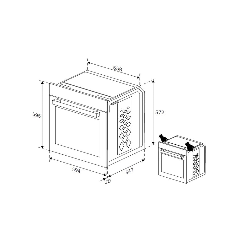Духова шафа Beko BBIE123002XD - фото 9