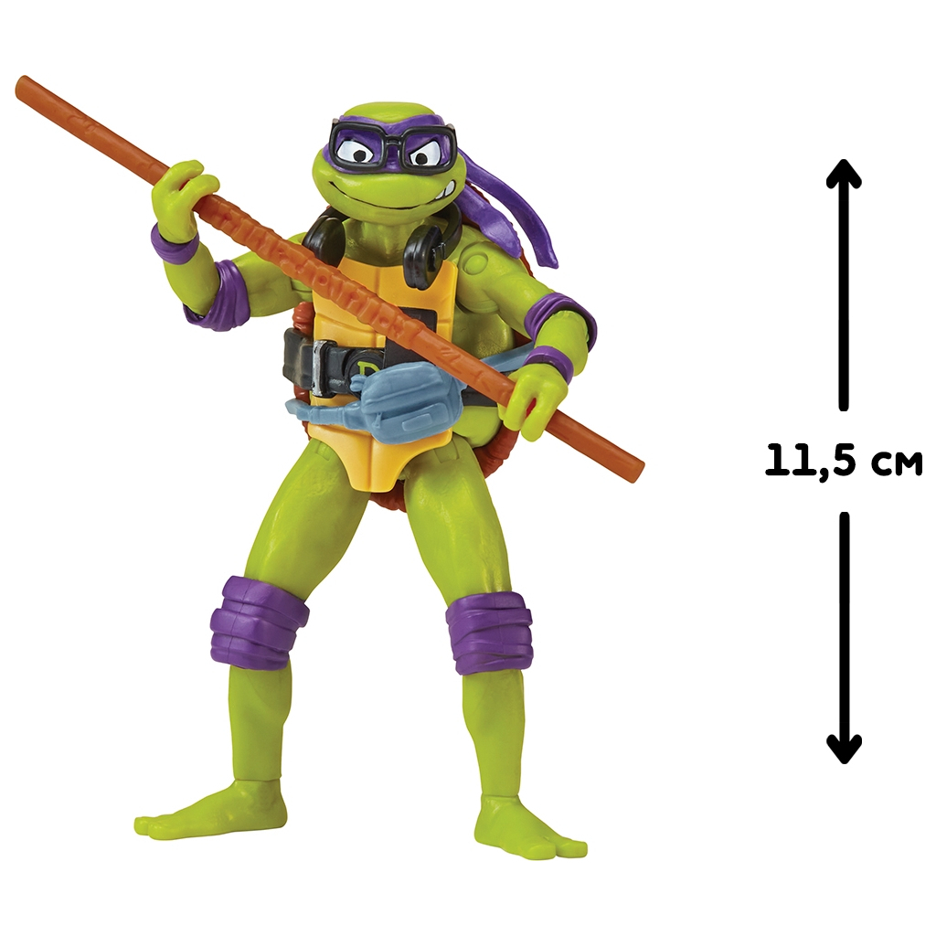 Фігурка TMNT серії Черепашки-Ніндзя Мovie III – Донателло (83282) - фото 2 Фігурка TMNT серії Черепашки-Ніндзя Мovie III – Донателло (83282) - фото 2