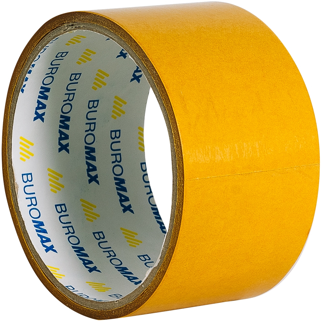 Скотч Buromax двосторонній на поліпропіленовій основі 48 мм х 5 м (BM.7509) - фото 1 Скотч Buromax двосторонній на поліпропіленовій основі 48 мм х 5 м (BM.7509) - фото 1