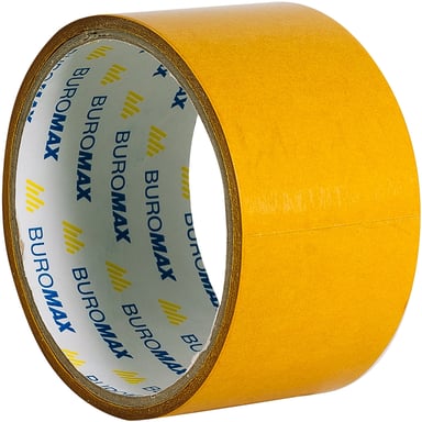 Скотч Buromax двосторонній на поліпропіленовій основі 48 мм х 5 м (BM.7509) - фото 1