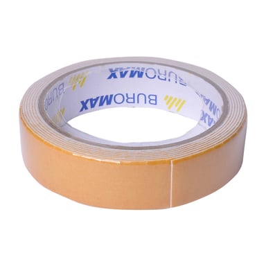 Скотч Buromax двосторонній на пінній основі 24 мм х 2 м (BM.7514) - фото 1