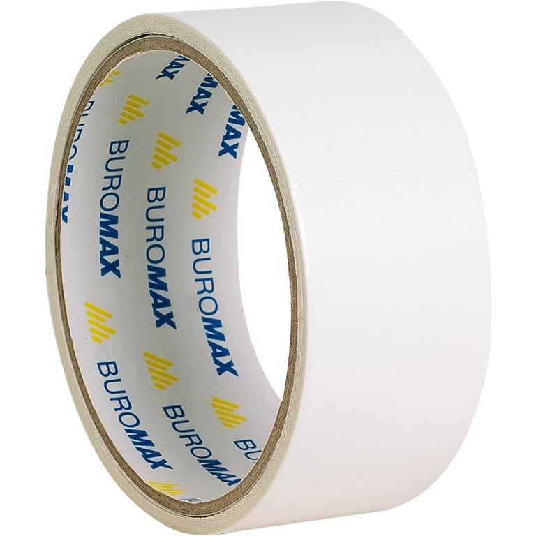 Скотч Buromax двосторонній на паперовій основі 36 мм х 5 м (BM.7552) - фото 1