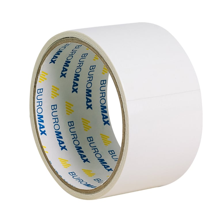 Скотч Buromax двосторонній на паперовій основі 48 мм х 5 м (BM.7553) - фото 1