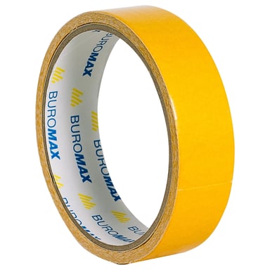 Скотч Buromax двосторонній на тканинній основі 24 мм х 5 м (BM.7554) - фото 1