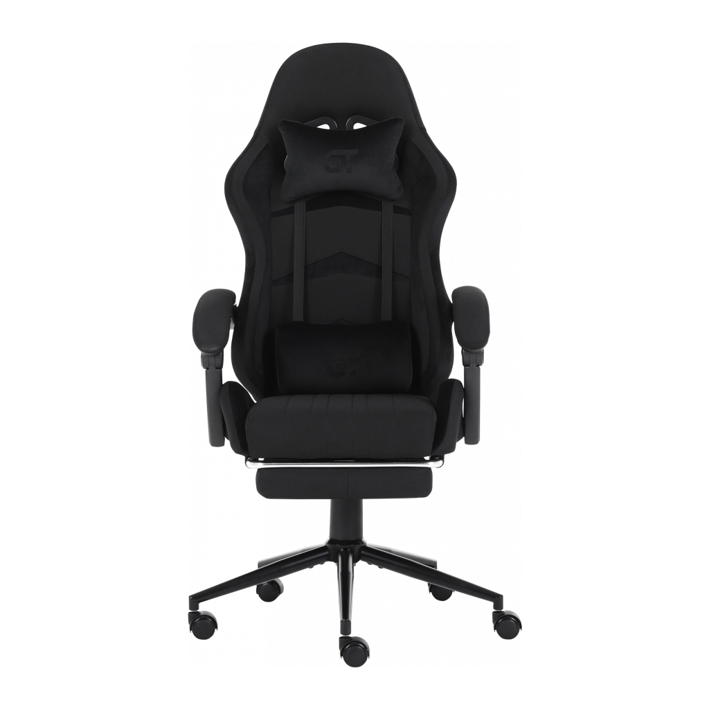 Крісло ігрове GT Racer X-2324 Black Suede (X-2324 Fabric Black Suede) - фото 2 Крісло ігрове GT Racer X-2324 Black Suede (X-2324 Fabric Black Suede) - фото 2