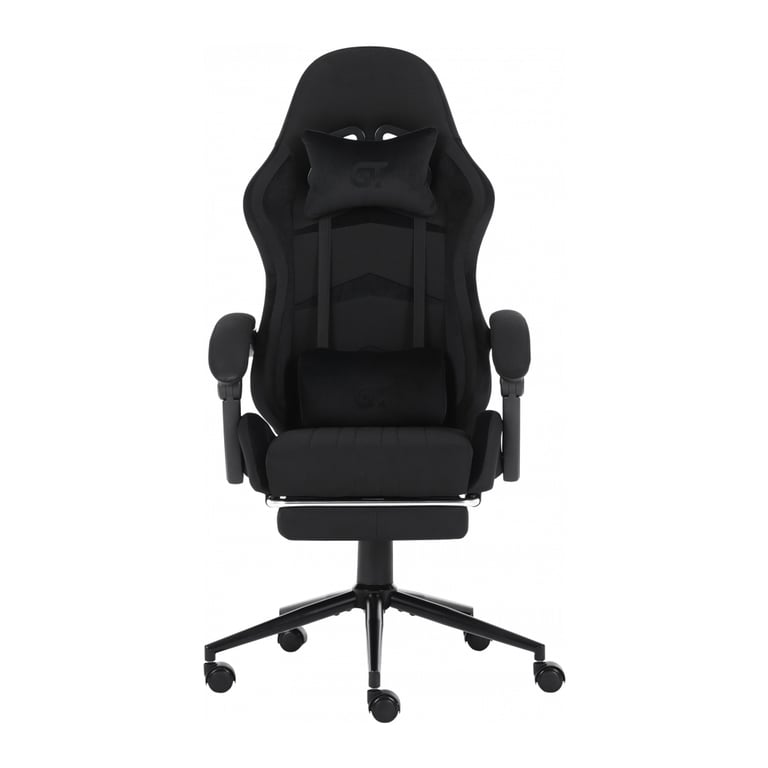 Крісло ігрове GT Racer X-2324 Black Suede (X-2324 Fabric Black Suede) - фото 2
