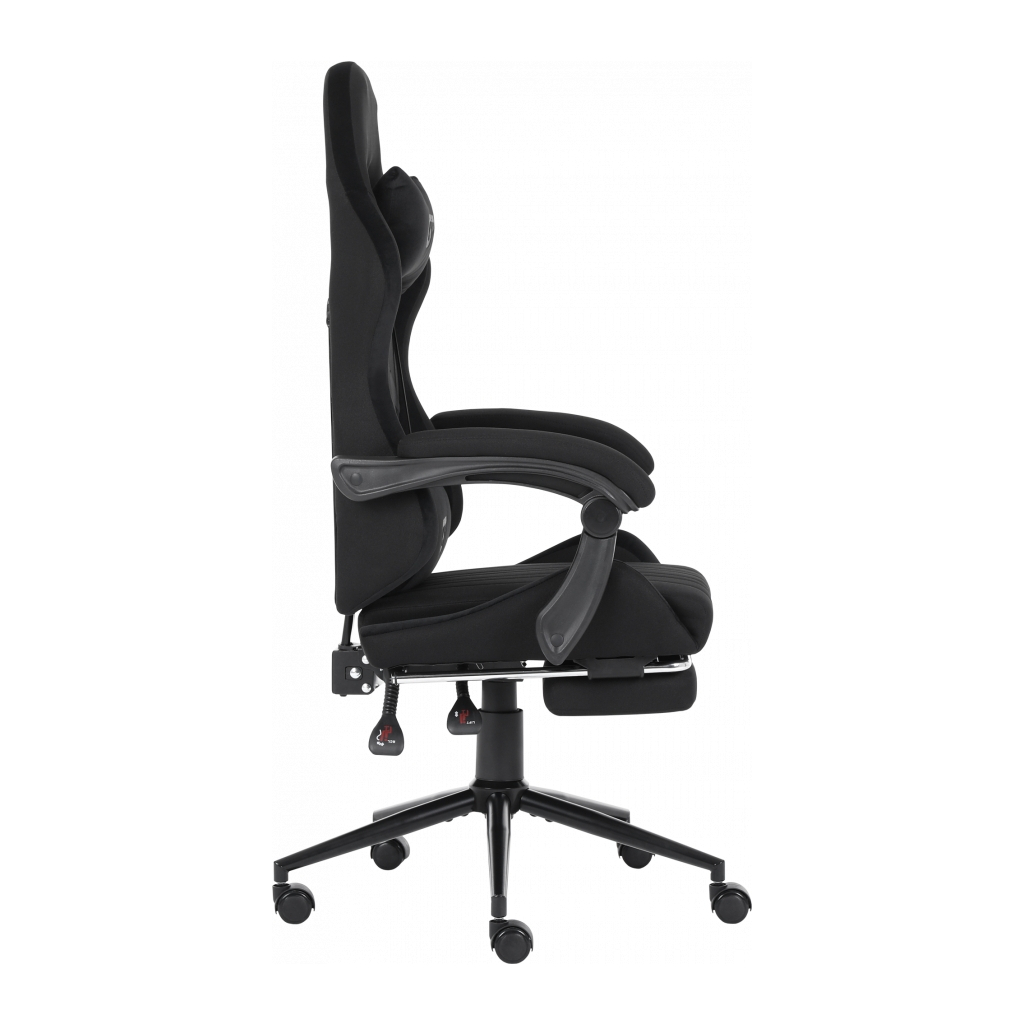 Крісло ігрове GT Racer X-2324 Black Suede (X-2324 Fabric Black Suede) - фото 3 Крісло ігрове GT Racer X-2324 Black Suede (X-2324 Fabric Black Suede) - фото 3