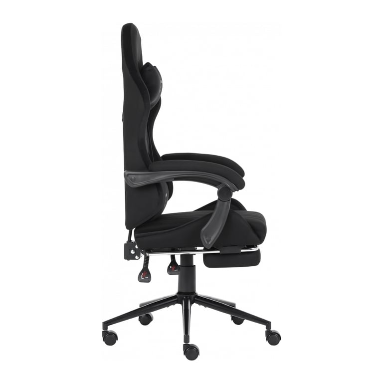 Крісло ігрове GT Racer X-2324 Black Suede (X-2324 Fabric Black Suede) - фото 3