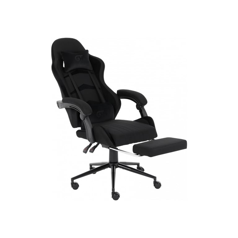 Крісло ігрове GT Racer X-2324 Black Suede (X-2324 Fabric Black Suede) - фото 4