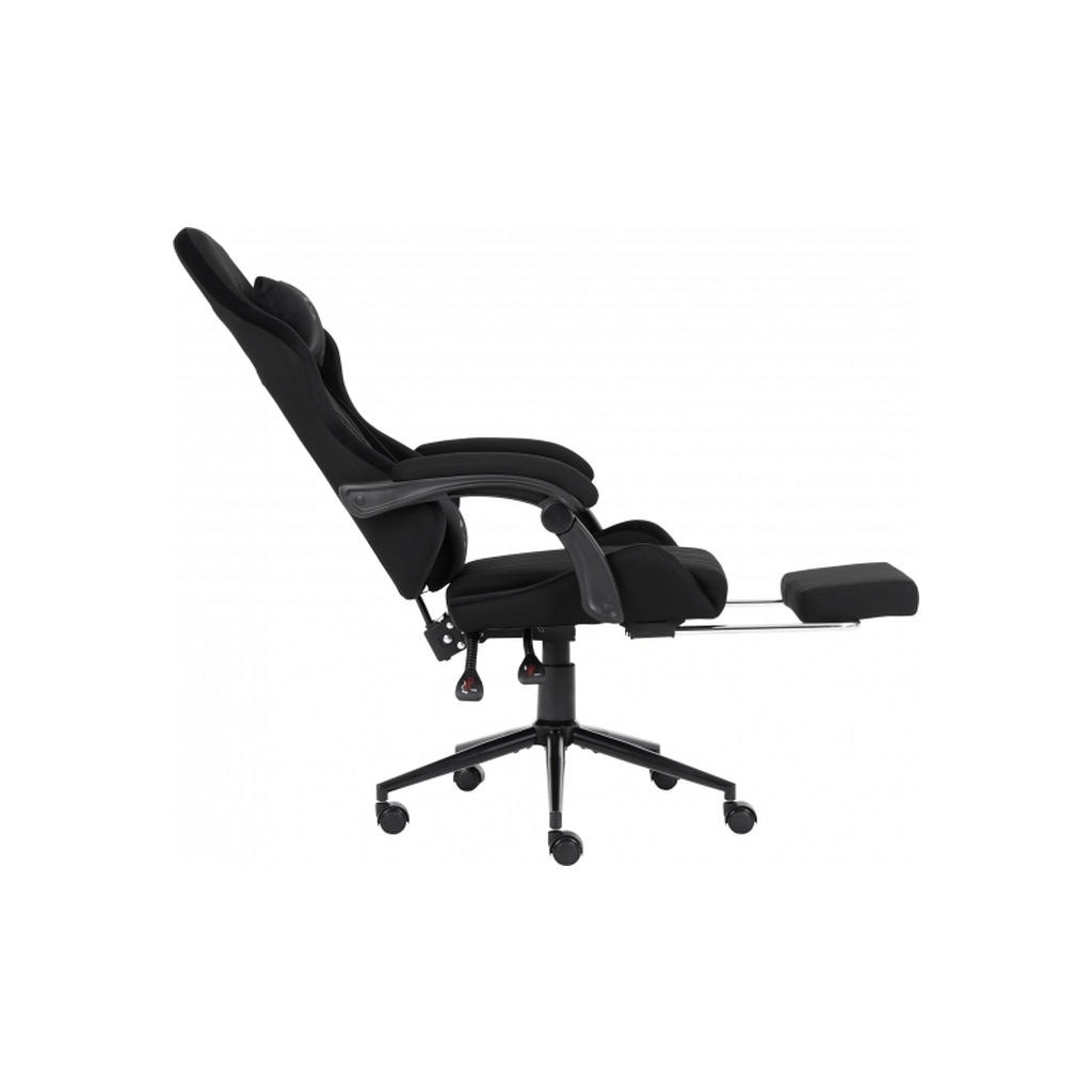 Крісло ігрове GT Racer X-2324 Black Suede (X-2324 Fabric Black Suede) - фото 5 Крісло ігрове GT Racer X-2324 Black Suede (X-2324 Fabric Black Suede) - фото 5