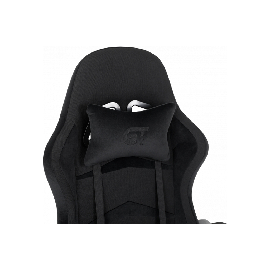 Крісло ігрове GT Racer X-2324 Black Suede (X-2324 Fabric Black Suede) - фото 6 Крісло ігрове GT Racer X-2324 Black Suede (X-2324 Fabric Black Suede) - фото 6