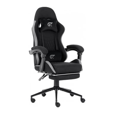 Крісло ігрове GT Racer X-2324 Black/Gray (X-2324 Fabric Black/Gray) - фото 1