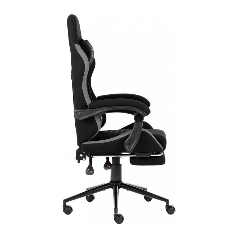 Крісло ігрове GT Racer X-2324 Black/Gray (X-2324 Fabric Black/Gray) - фото 3