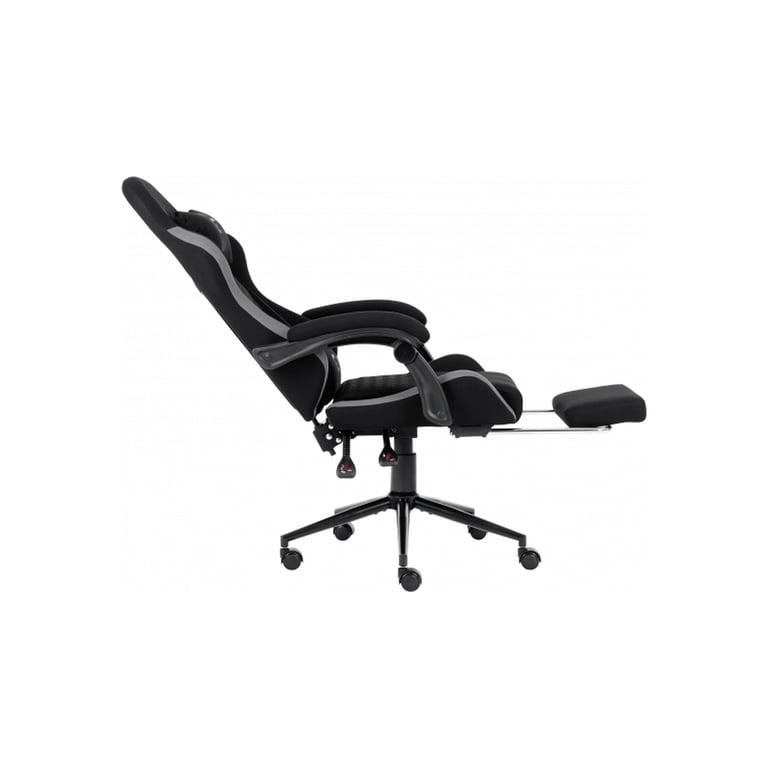 Крісло ігрове GT Racer X-2324 Black/Gray (X-2324 Fabric Black/Gray) - фото 4
