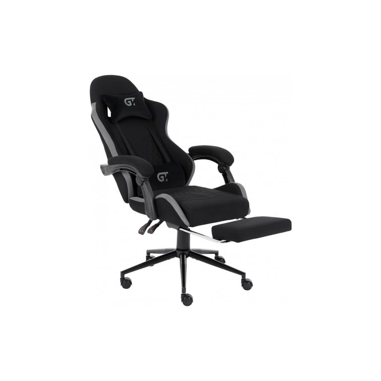 Крісло ігрове GT Racer X-2324 Black/Gray (X-2324 Fabric Black/Gray) - фото 5