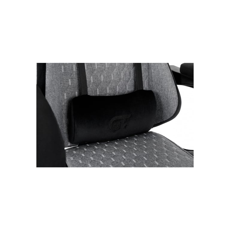 Крісло ігрове GT Racer X-2324 Gray/Black (X-2324 Fabric Gray/Black Suede) - фото 8