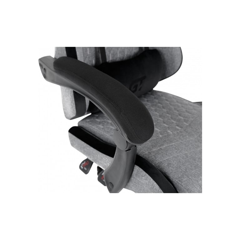 Крісло ігрове GT Racer X-2324 Gray/Black (X-2324 Fabric Gray/Black Suede) - фото 9