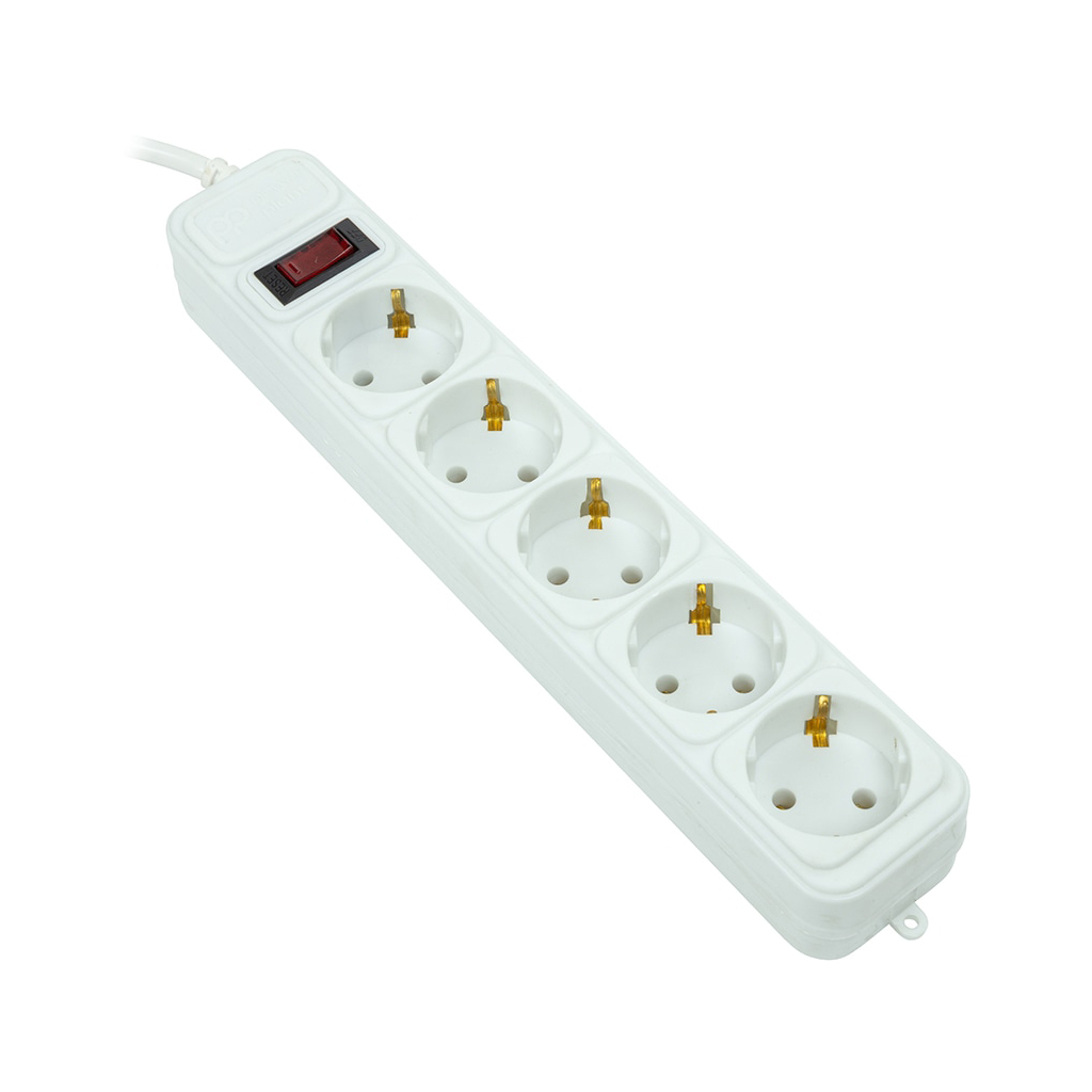 Мережевий фільтр живлення PowerPlant 3м, 5 розеток, євро, 100% мідь (JY-1056/3B) (EX610570) Мережевий фільтр живлення PowerPlant 3м, 5 розеток, євро, 100% мідь (JY-1056/3B) (EX610570)