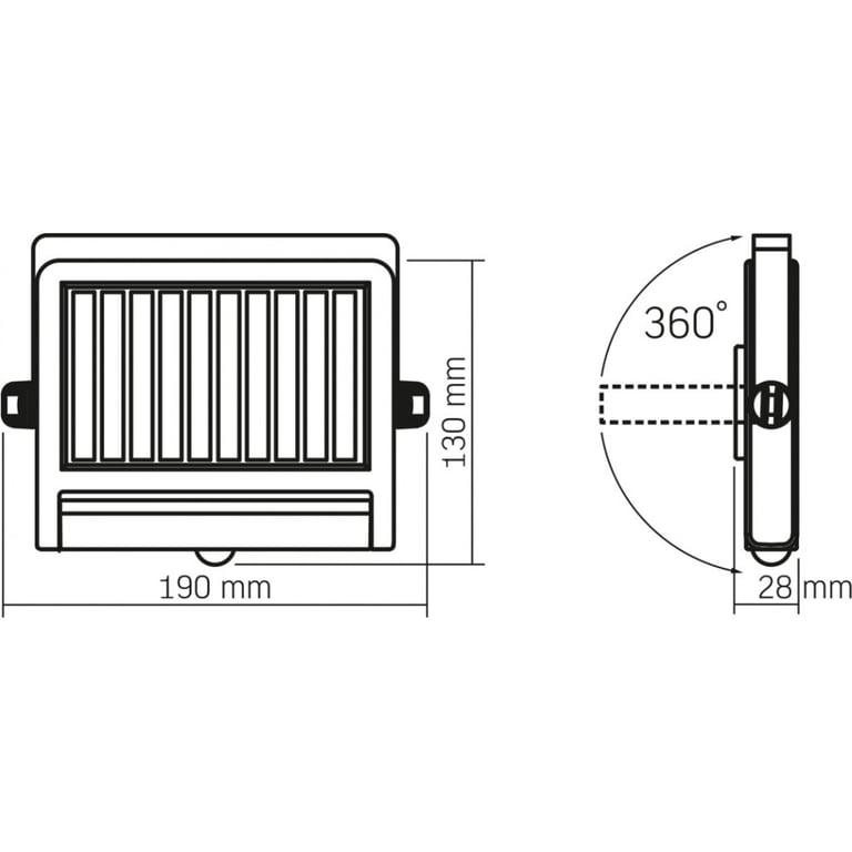 Прожектор Videx IP54 600Lm 5000K Сенсорний (VL-WLSO-025-S) - фото 10