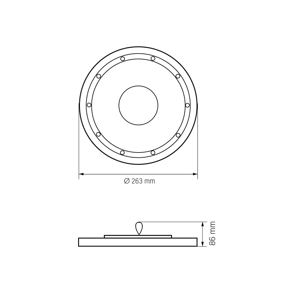 Світильник Videx 100W 5000K 12000Lm 220V чорний (VL-HBe03-1005B) - фото 7 Світильник Videx 100W 5000K 12000Lm 220V чорний (VL-HBe03-1005B) - фото 7