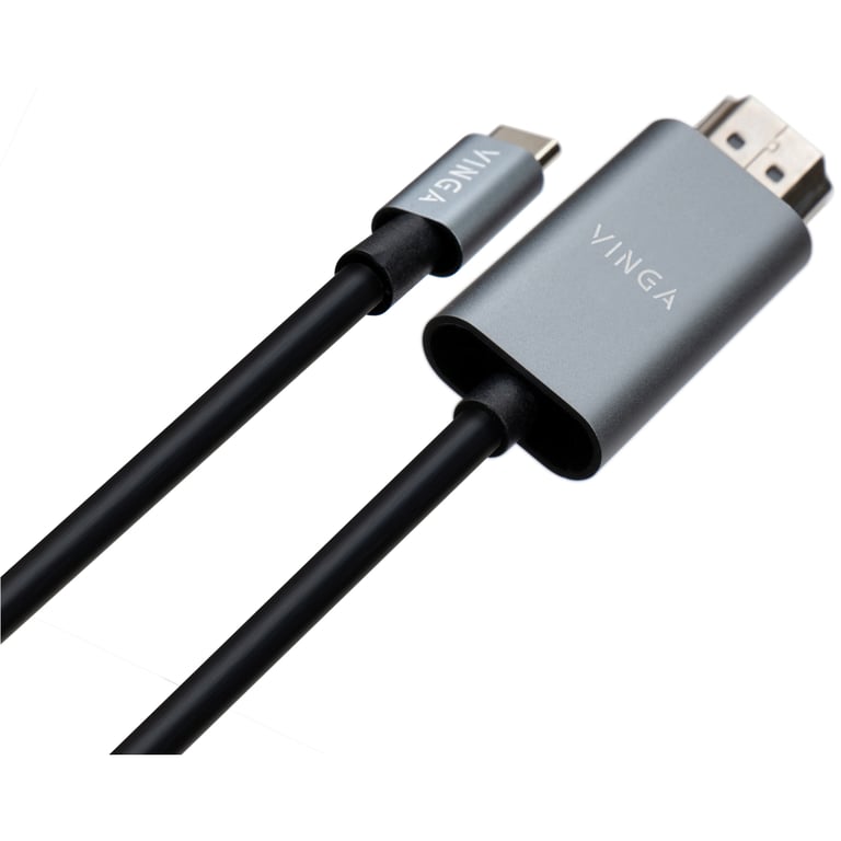 Кабель мультимедійний USB-C to HDMI 1.5m v1.4 4K30Hz Vinga (VCPVCCH1415) - фото 2