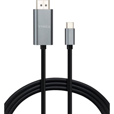 Кабель мультимедійний USB-C to HDMI 1.5m v2.0 4K60Hz Vinga (VCPVCCH2015) - фото 1