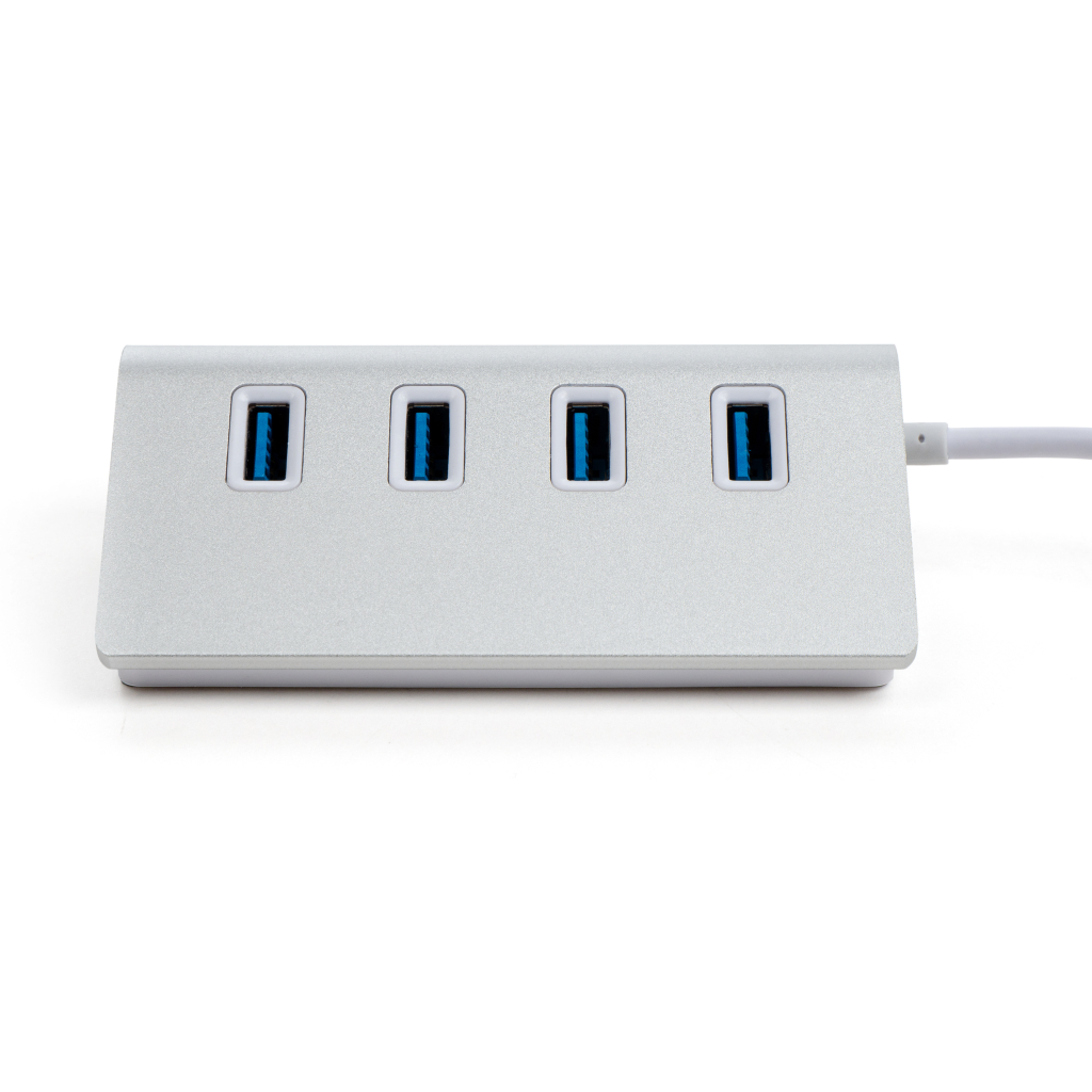 Концентратор Vinga Type-C to 4*USB3.0 1.0m cable aluminium (VCPHCU304) - фото 3 Концентратор Vinga Type-C to 4*USB3.0 1.0m cable aluminium (VCPHCU304) - фото 3