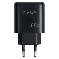 Зарядний пристрій Vinga GaN 65W PD+QC 1C1A ports Wall Charger (VCPCHCA65B) - фото 4