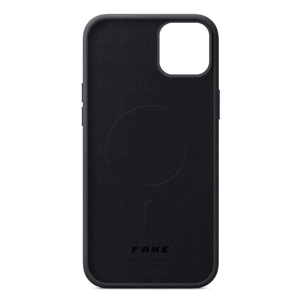 Чохол до мобільного телефона Armorstandart FAKE Leather Case Apple iPhone 12 Pro Max Black (ARM61386) - фото 2 Чохол до мобільного телефона Armorstandart FAKE Leather Case Apple iPhone 12 Pro Max Black (ARM61386) - фото 2