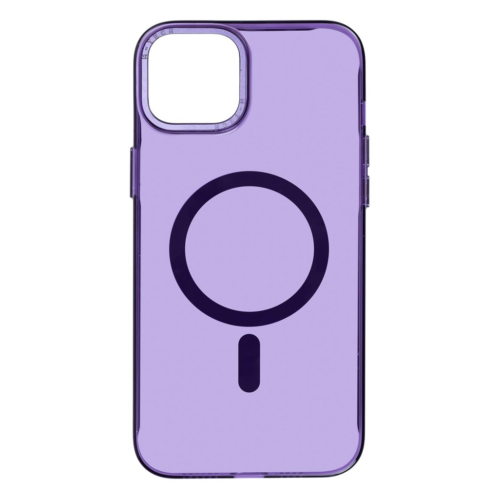 Чохол до мобільного телефона Armorstandart Y23 MagSafe Apple iPhone 14 Transparent Purple (ARM68329) Чохол до мобільного телефона Armorstandart Y23 MagSafe Apple iPhone 14 Transparent Purple (ARM68329)