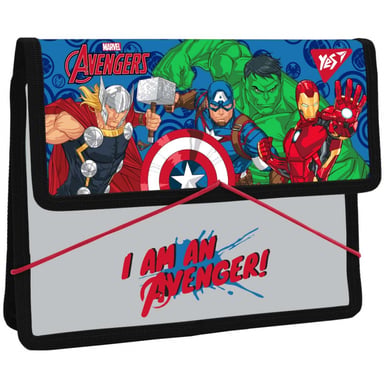 Папка для зошитів Yes на резинці В5 Marvel Avengers (491997) - фото 1
