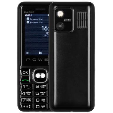 Мобільний телефон 2E E240 2023 Black (688130251068) - фото 1