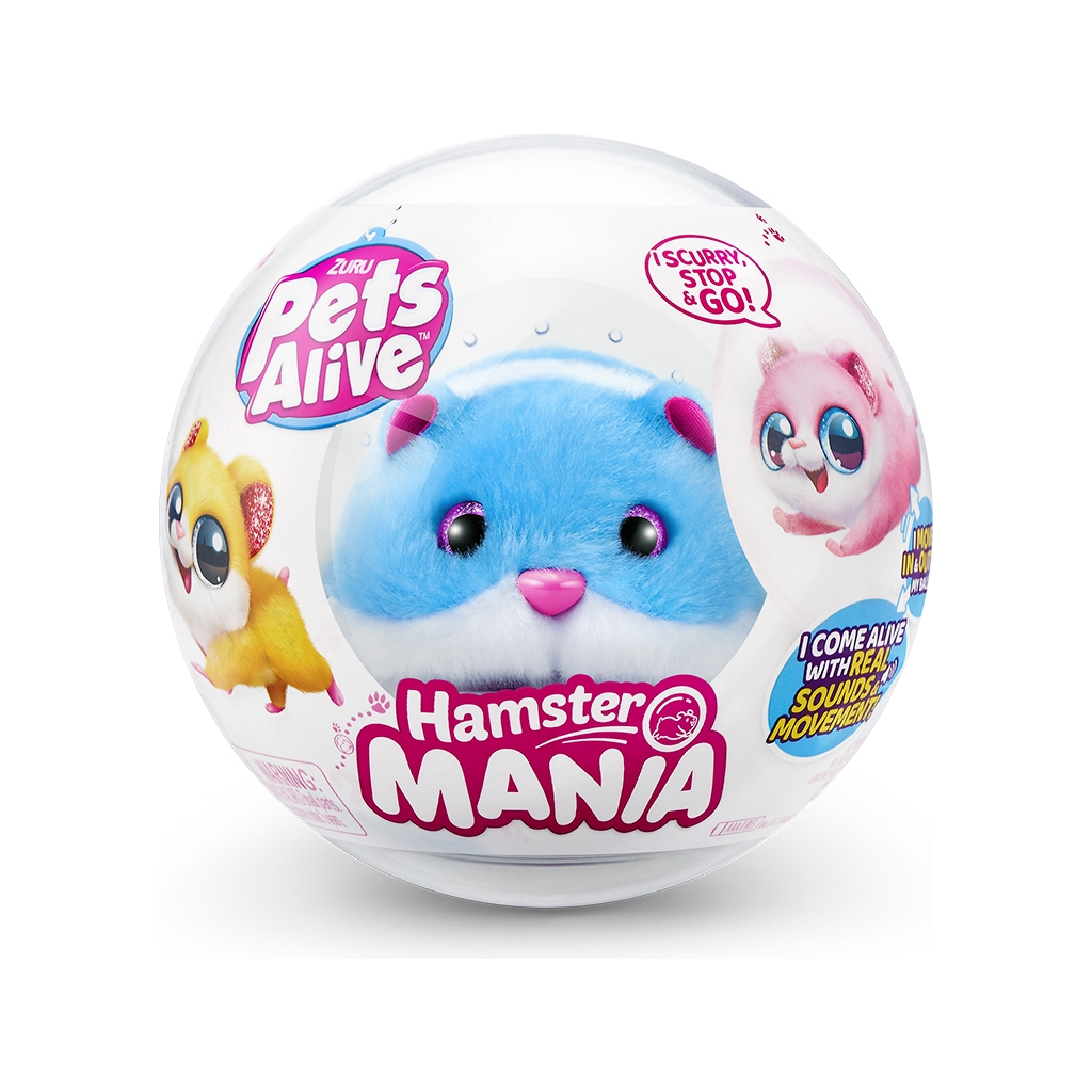 Інтерактивна іграшка Pets & Robo Alive S1 - Кумедний хом%27ячок (блакитний) (9543-1) Інтерактивна іграшка Pets & Robo Alive S1 - Кумедний хом%27ячок (блакитний) (9543-1)