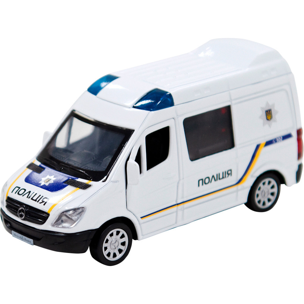 Машина TechnoDrive Mercedes-Benz Sprinter Поліція (250294) - фото 1 Машина TechnoDrive Mercedes-Benz Sprinter Поліція (250294) - фото 1