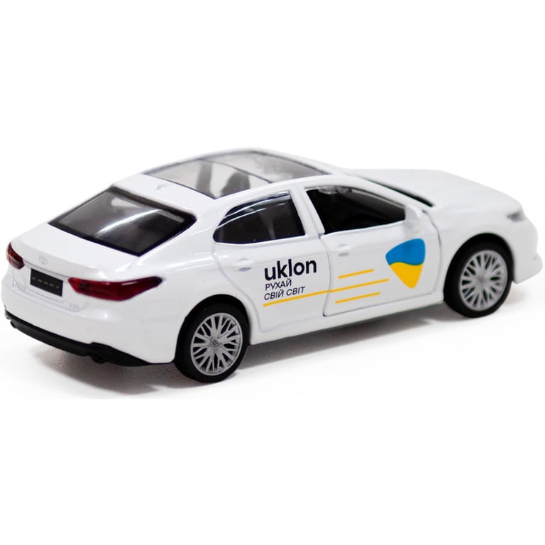 Машина Techno Drive Toyota Camry Uklon (білий) (250291) - фото 4