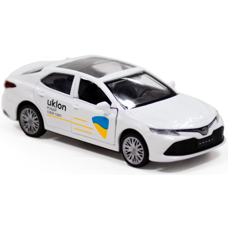 Машина Techno Drive Toyota Camry Uklon (білий) (250291) - фото 6