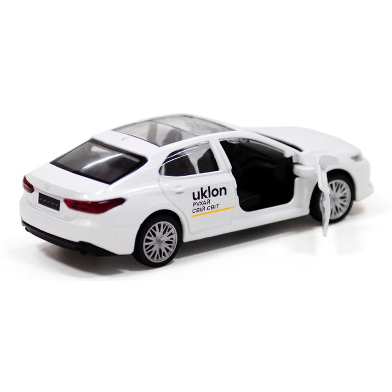 Машина Techno Drive Toyota Camry Uklon (білий) (250291) - фото 8