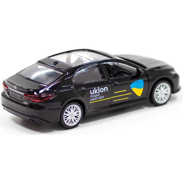 Машина Techno Drive Toyota Camry Uklon (чорний) (250292) - фото 4