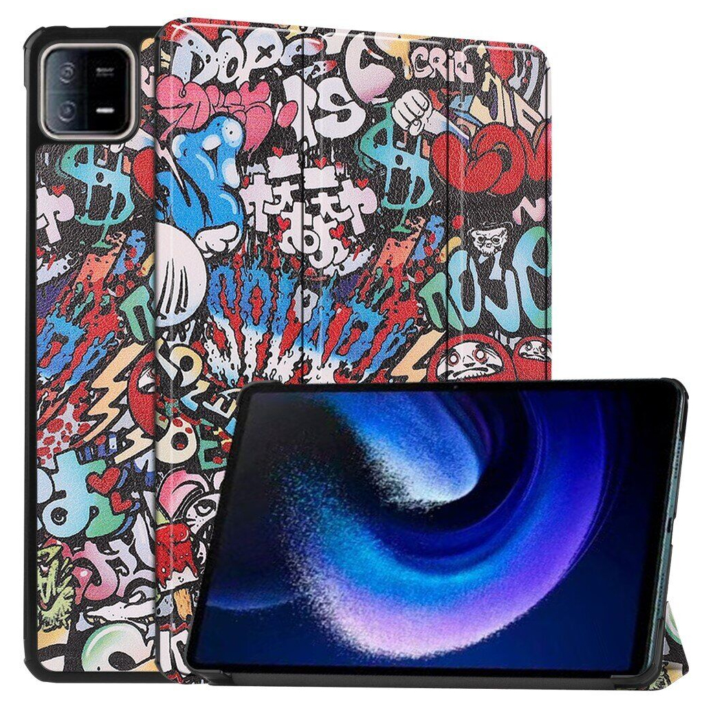 Чохол до планшета BeCover Smart Case Xiaomi Mi Pad 6 / 6 Pro 11" Graffiti (709496) - фото 3 Чохол до планшета BeCover Smart Case Xiaomi Mi Pad 6 / 6 Pro 11" Graffiti (709496) - фото 3