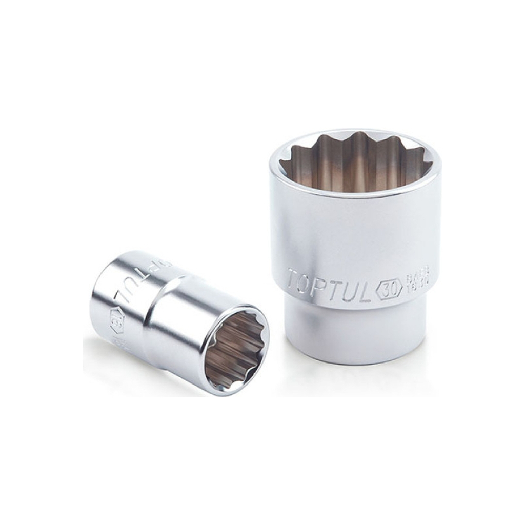 Торцева головка Toptul 1/2" 12-гранна 12 мм (BAEB1612) - фото 1