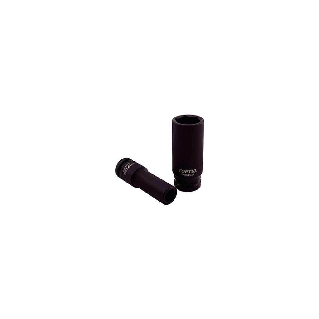 Торцева головка Toptul 1/2" 6-гранна ударна довга 18мм (KABE1618) - фото 1 Торцева головка Toptul 1/2" 6-гранна ударна довга 18мм (KABE1618) - фото 1