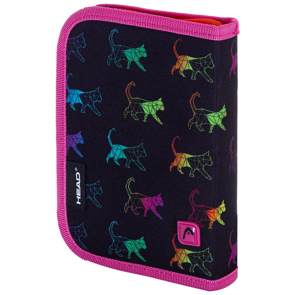 Пенал Head AC1Rainbow kitty з одним віддленням (503023033) - фото 3 Пенал Head AC1Rainbow kitty з одним віддленням (503023033) - фото 3