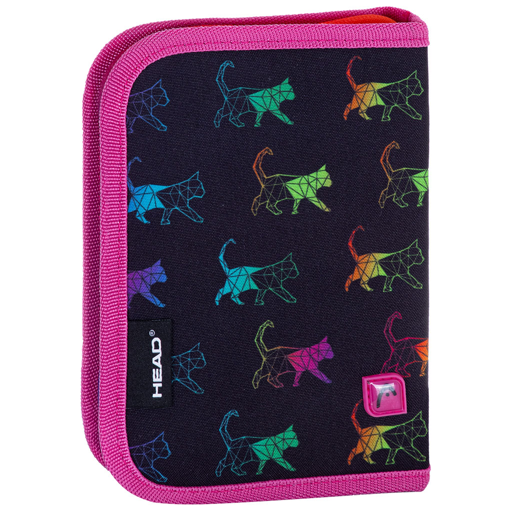 Пенал Head AC1Rainbow kitty з одним віддленням (503023033) - фото 4 Пенал Head AC1Rainbow kitty з одним віддленням (503023033) - фото 4