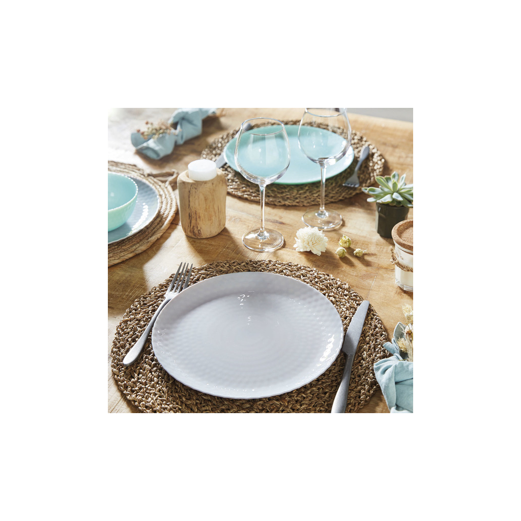 Тарілка Luminarc Pampille Granit 25 см обідня (Q4643) - фото 4 Тарілка Luminarc Pampille Granit 25 см обідня (Q4643) - фото 4