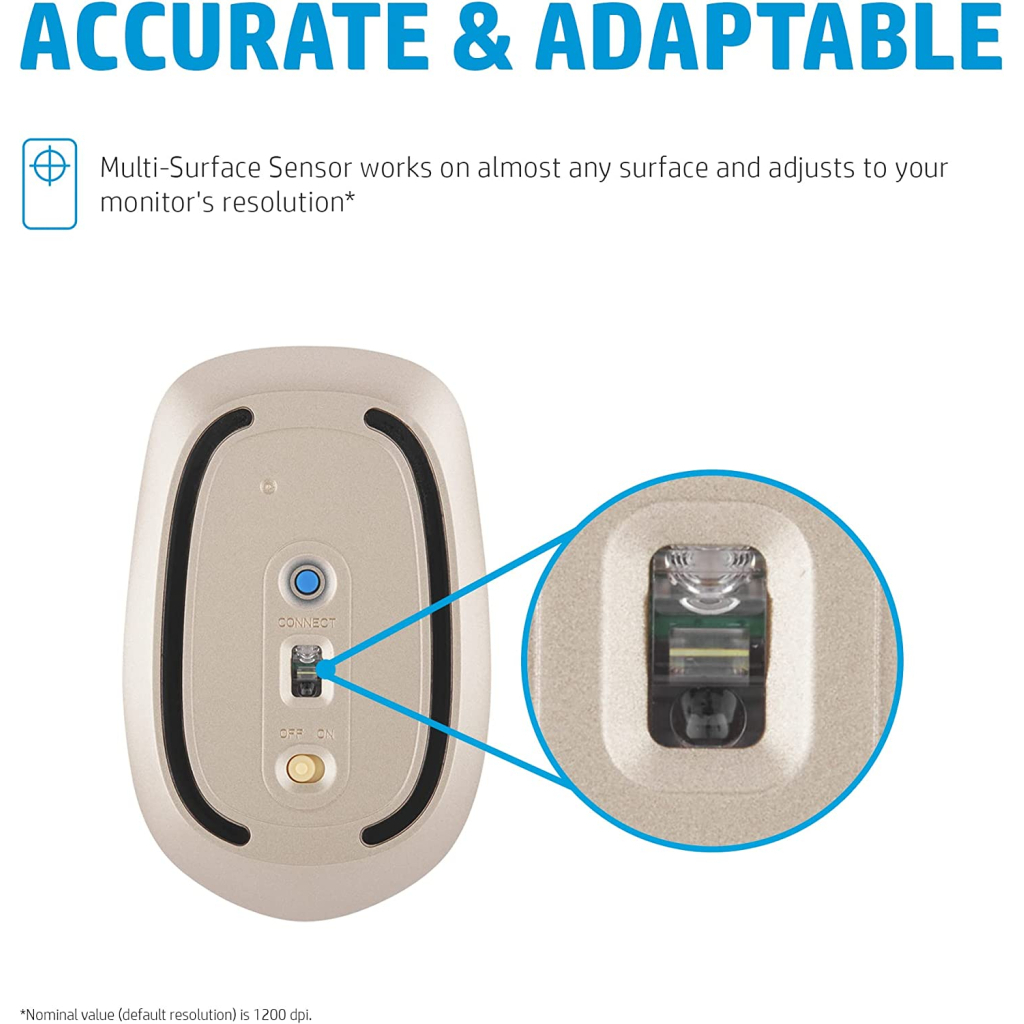 Мишка HP 410 Slim Bluetooth Space Grey (4M0X5AA) - фото 4 Мишка HP 410 Slim Bluetooth Space Grey (4M0X5AA) - фото 4