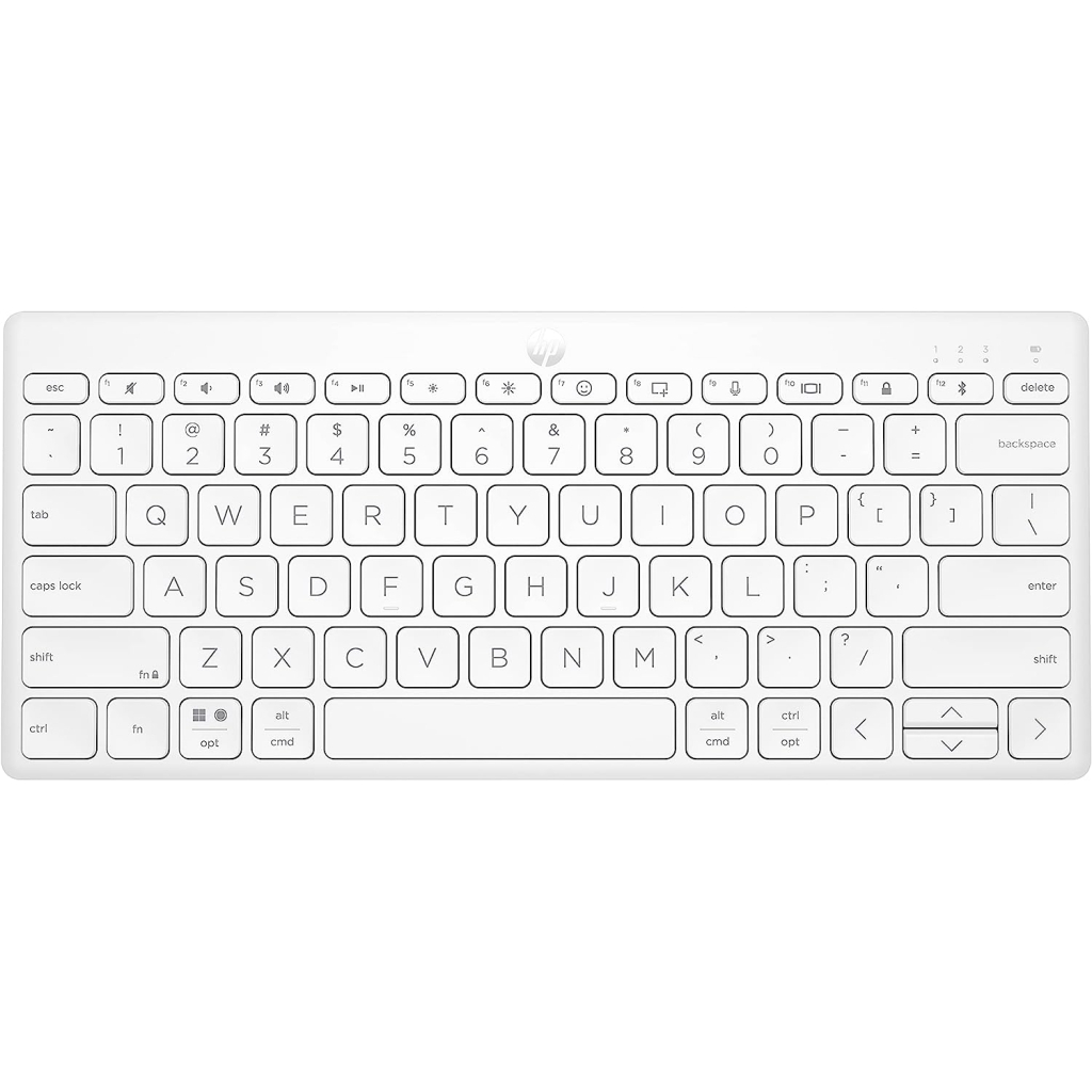 Клавіатура HP 350 Compact Multi-Device Bluetooth UA White (692T0AA) - фото 1