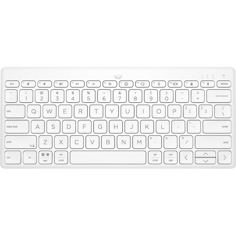 Клавіатура HP 350 Compact Multi-Device Bluetooth UA White (692T0AA) - фото 1