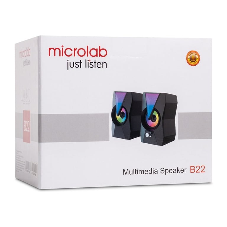Акустична система Microlab B-22 USB Black (B-22) - фото 5